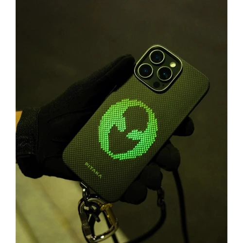 Чехол для iPhone Pitaka Aries Tactile Woven Case Alien (KI1501ALP) for iPhone 15 Pro Max: Тип аксессуара чехол