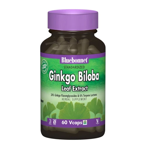 Bluebonnet Nutrition Ginkgo Biloba Leaf Extracte 60 caps