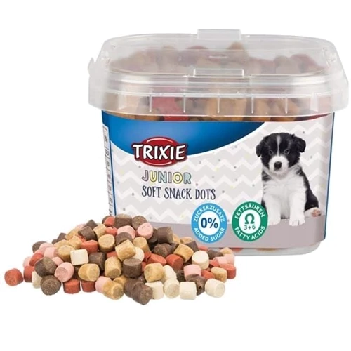 Ласощі Trixie Junior Soft Snack Dots Для цуценят з кальцієм 140 г (4011905315195): Виробник Trixie