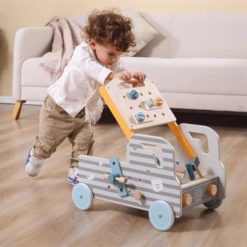Дерев'яна машинка з інструментами Viga Toys PolarB (44066)