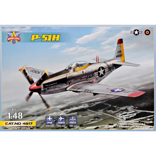 Модель ModelSvit Истребитель P-51H Mustang (MSVIT4817)