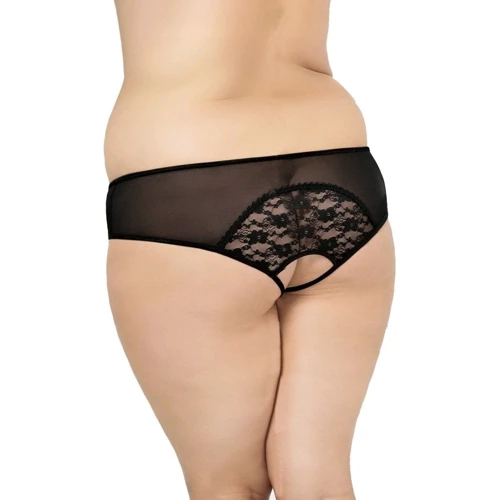 Женские стринги SoftLine - String 2466, Plus Size, XL (black)