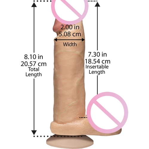 Фаллоимитатор Realistic Cock 8, 19x5 см