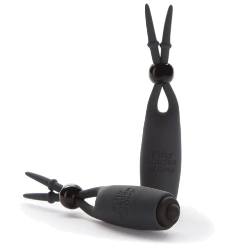 Виброзажимы для сосков Fifty Shades of Grey, Sweet Torture Vibrating Nipple Clamps