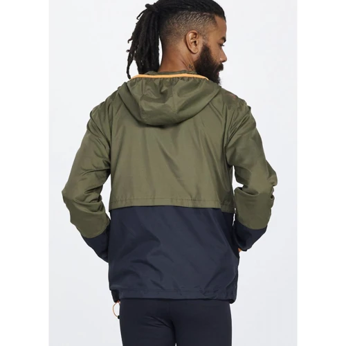 Вітровка Saucony Packaway Jacket (800281-RF) 46 (S) хакі демісезон з капюшоном: Підкладка Без подкладки