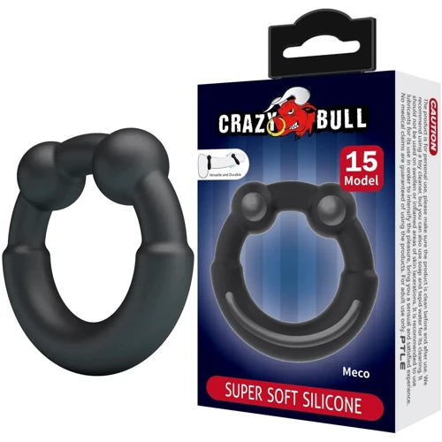 Кільце ерекційне LYBAILE Crazy Bull №15 - Meco super soft silicone (BI-210362): Виробник LYBAILE