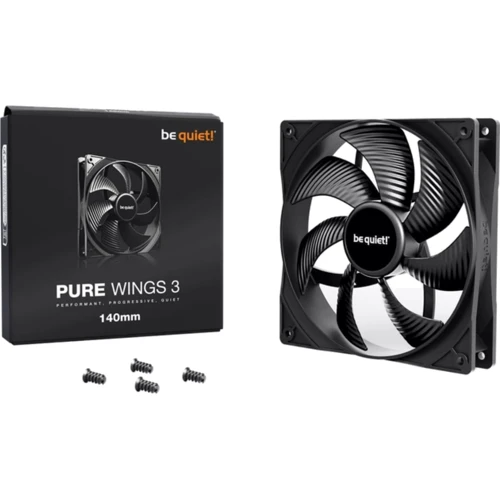 Кулер be quiet! Pure Wings 3 140mm (BL107): Роз'єм 4pin