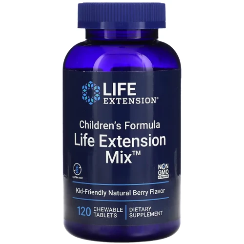 Life Extension Children's Formula Mix Мультивітаміни для дітей 120 жувальних таблеток