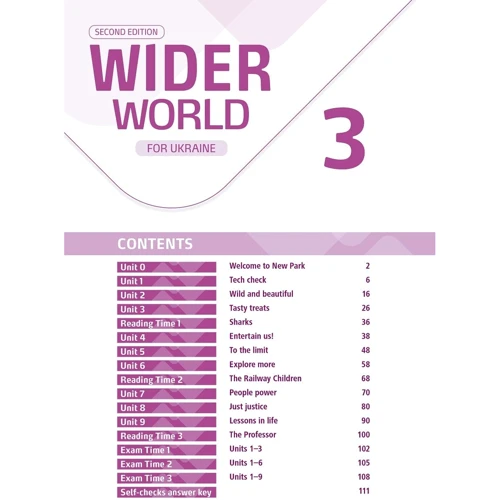 Wider World 2nd Ed for Ukraine 3 Workbook+App: Виробник Pearson Education