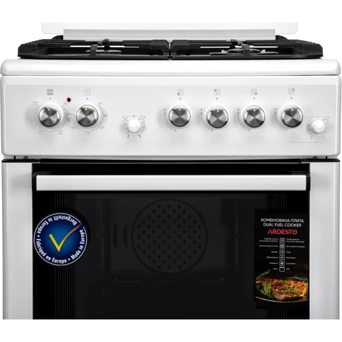 Плита комбінована Ardesto FSC-F6060PW: Гриль є