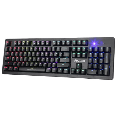 Клавіатура Marvo KG916 Multi-LED Mechanical Blue Switch: Підключення дротове