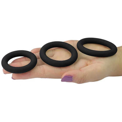 Набор эрекционных колец LoveToy Power Plus Cock Ring Series