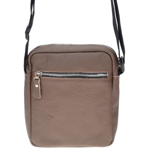 Мужская сумка планшет Borsa Leather коричневая (10t1024-brown): Пол Мужской