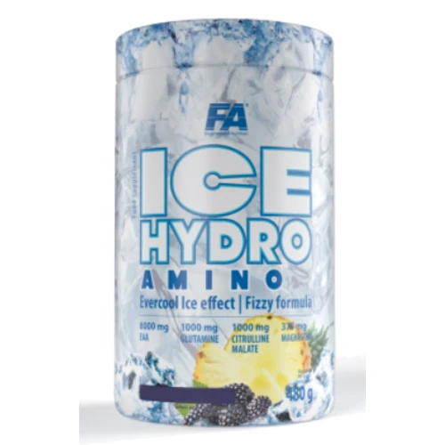Амінокислота для спорту Fitness authority Ice Hydro Amino 480 g / 30 servings / ожина-ананас
