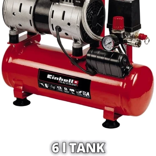 Компрессор Einhell TE-AC 6 Silent (4020600): Тип привода прямой