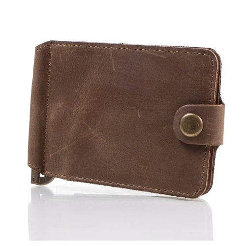 Мужской зажим для денег DNK Leather коричневый (DNK-Clamp-Hcol-G): Тип Зажимы для денег
