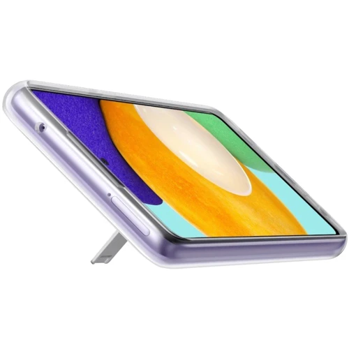 Аксесуар для смартфона Samsung Clear Standing Cover Transparent Samsung A525 Galaxy A52/A528 Galaxy A52s 5G/A526 Galaxy A52 5G (EF-JA525CTEGRU): Плівка в комплекті немає