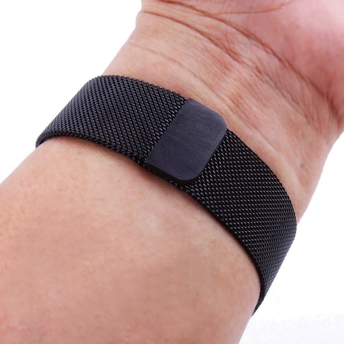 Ремінець BeCover Milanese Style 22mm Black для Amazfit Stratos/Stratos 2/2S/3 /Amazfit GTR 2/Amazfit GTR 47mm/Amazfit GTR Lite 47mm фото 5