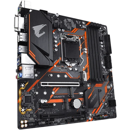 Gigabyte B365 M AORUS ELITE: Оперативная память 4xDDR4 2666, до 64 ГБ