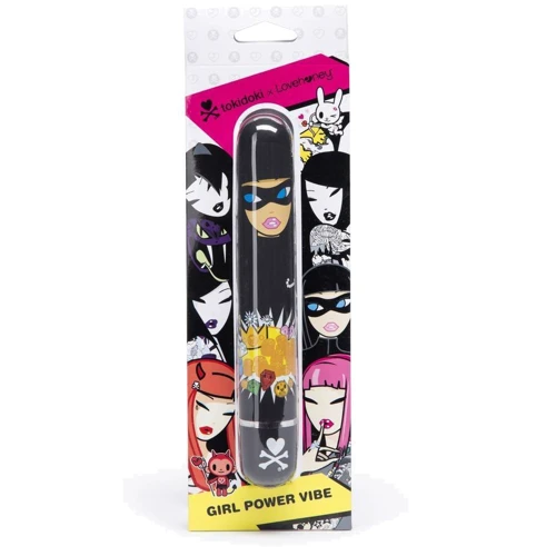 Tokidoki Вибратор с 7 функциями Black Robber Woman