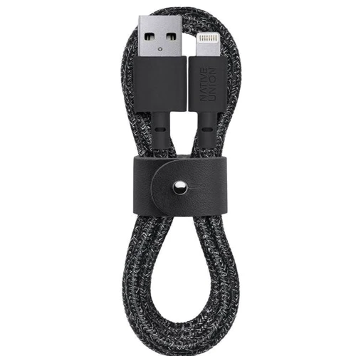 Кабель Native Union USB Cable to Lightning Belt Cosmos 1.2m Black (BELT-L-CS-BLK-2-NP)