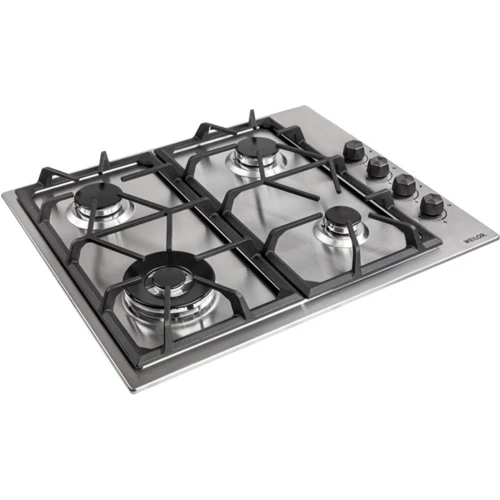 Варочная поверхность газовая Weilor GM W 634 SS: Количество конфорок 4