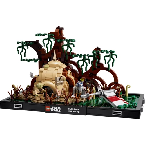 Конструктор LEGO Star Wars Диорама Обучения джедаев на Дагоба (75330): Количество деталей, шт. 1000