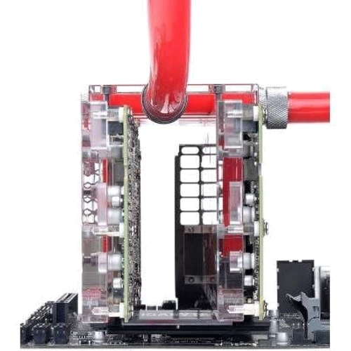 Система охолодження Thermaltake Pacific VGA Bridge Dual Series 3-Slot Transparent (CL-W136-PL00TR-A) фото 5