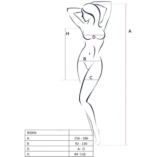 Ажурное мини-платье на тонких бретелях Passion BS096 One Size, black