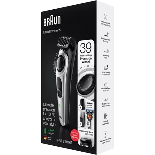Машинка для стрижки (триммер) Braun BT 5265: Тип 3 в 1