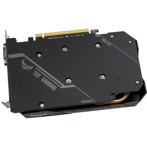 Видеокарта ASUS GeForce GTX1650 4096Mb TUF OC D6 GAMING (TUF-GTX1650-O4GD6-GAMING): Тип памяти GDDR6