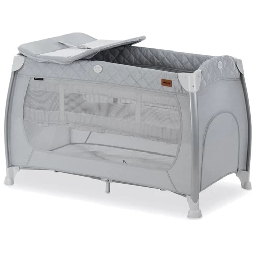 

Детский манеж-кровать Hauck Play N Relax (Quilted Grey)