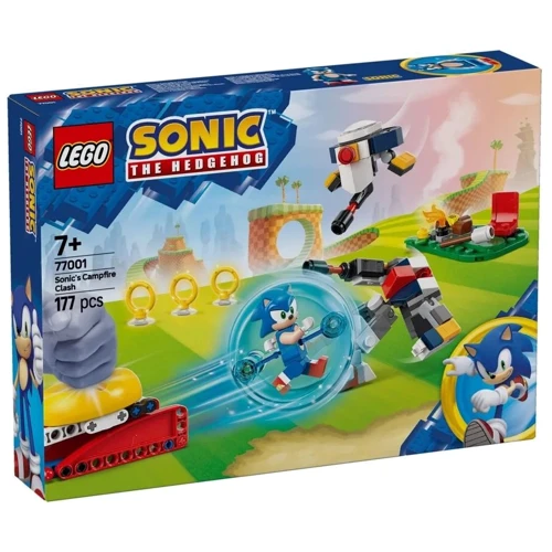 Конструктор LEGO Sonic the Hedgehog Столкновение Соника у костра 177 деталей (77001)
