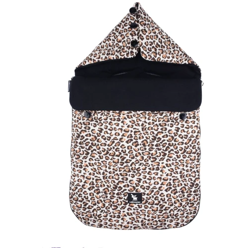 Универсальный конверт в коляску и автокресло Cottonmoose Pooh 330/79/109 (леопардовый с черным): Производитель Cottonmoose