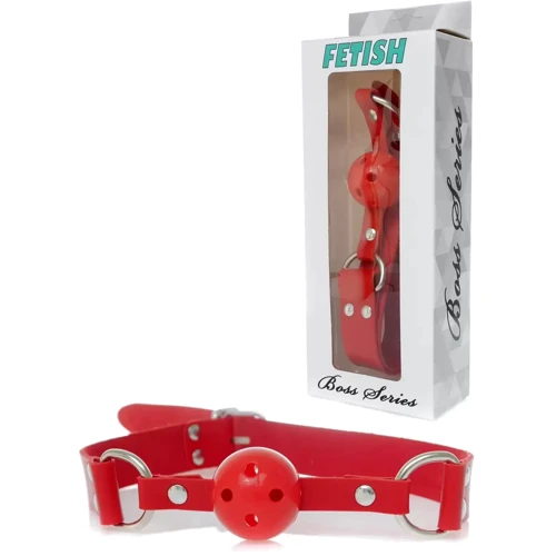 Кляп Fetish Boss Series - Ball Gag rubber Red 2 (BS6100034)