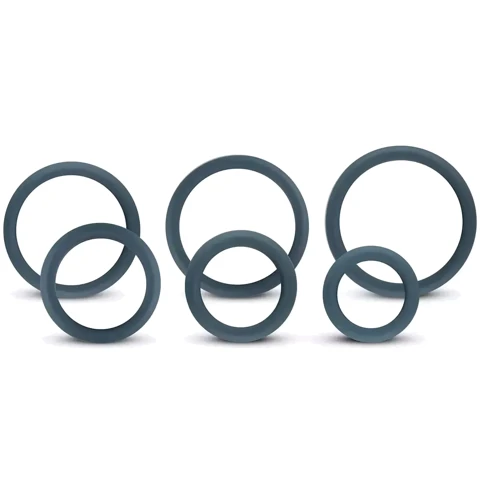Набір ерекційних кілець Boners 6-Piece Cock Ring Set
