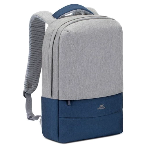 Сумка для ноутбуков RivaCase 15.6" Anti-Theft Water-repellent Grey/Dark Blue (7562)