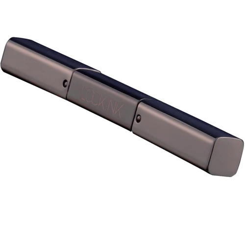 Эксклюзивный тиклер LOCKINK 5-head Flirting Tickler - Grey с пятью насадками