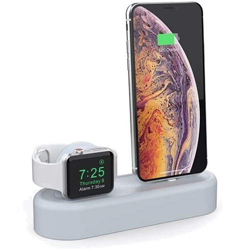 Док-станция AhaStyle Dock Stand Light Blue (AHA-01560-LBL) for Apple iPhone and Apple Watch
