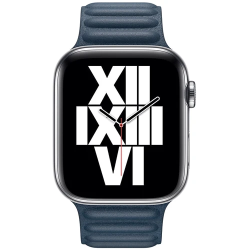 Аксесуар для Watch Apple Leather Link Baltic Blue Size M / L (MY9L2) for Apple Watch 42 / 44mm: Виробник Apple