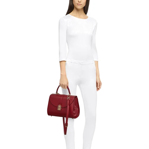 Жіноча сумка-сетчел Furla 1927 Opera M Top Handle бордова (BAPNJBXAVO000CGQ00): Стать жіночий