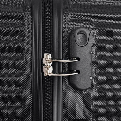 Чемодан Semi Line 20" (S) Black черный (T5608-0): Материал Пластик