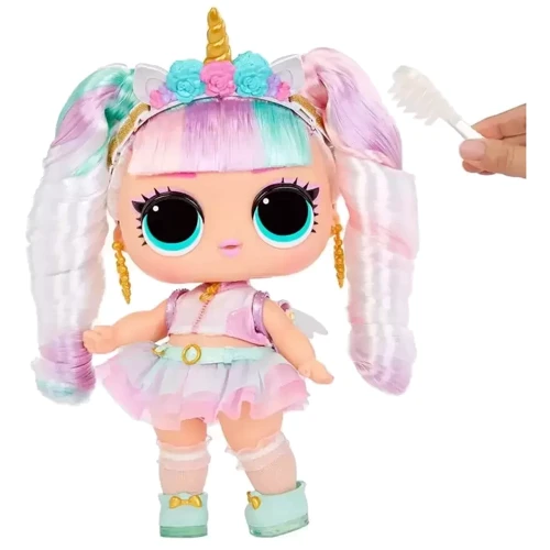 Игровой набор с мегакуклой L.O.L. Surprise! серии Big Baby Hair Hair Hair – Единорог (579717) фото 8