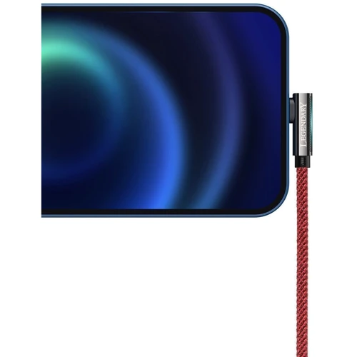 Кабель Baseus Cable USB-C to Lightning Legend Elbow 20W 2m Red (CACS000309) фото 4