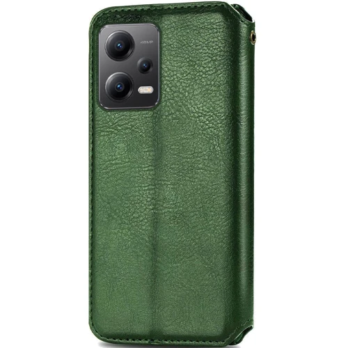 Чохол для телефона Mobile Case Getman Cubic Green для Xiaomi Poco X5 5G / Redmi Note 12 5G: Матеріал искусcтвенная кожа и термополиуретан