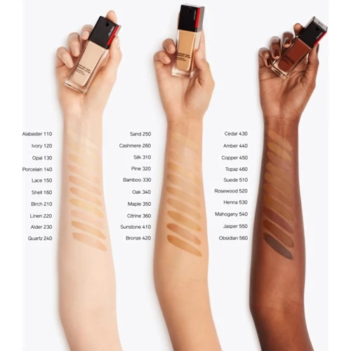 Shiseido Synchro Skin Radiant Lifting Foundation №220 Oak SPF 30 Тональный крем 30 ml: Вид Тональные средства
