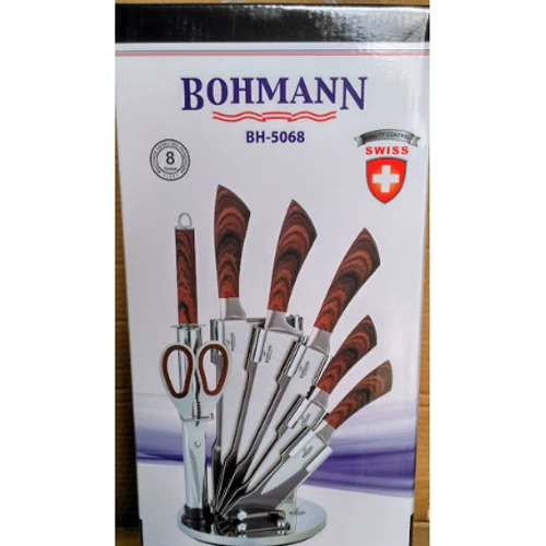 Набор кухонных ножей Bohmann 8 предметов (5068-BH): Количество предметов 8