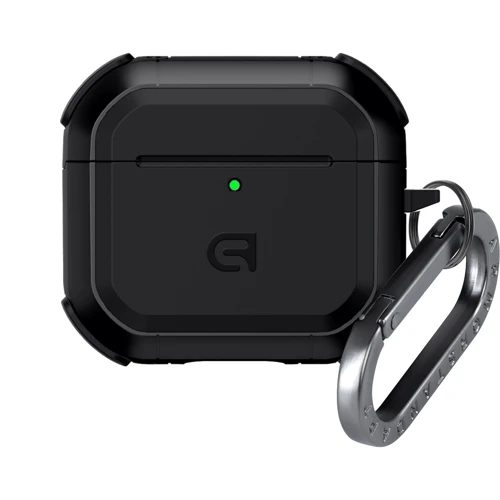 Чехол ArmorStandart Panzer Case Black (ARM82552) for Apple Airpods 4