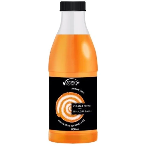 Energy of Vitamins Піна-шейк для ванн Персикова розслаблююча 800 ml: Призначення Расслабление