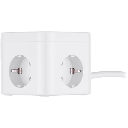 Мережевий фільтр 2E 3*USB-A, 1*USB-C, 1.5м, white (2E-ADC331WH): Тип розеток Евророзетки